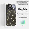 Градиентная желтая роза для iPhone 17 Pro Max 16 E 15 14 13 Plus 12 mini 11 17 Air XR Xs Max 7 Plus Magsafe Стеклянный чехол для телефона