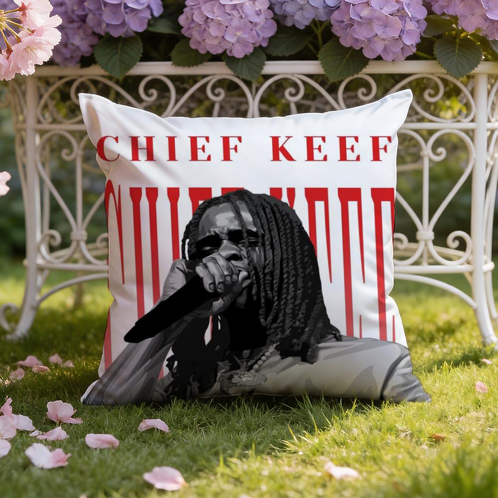 Подушка-чехол для рэпера C-Chief K-Keef, двойного назначения для дома и автомобиля: Двусторонняя конструкция для максимального комфорта