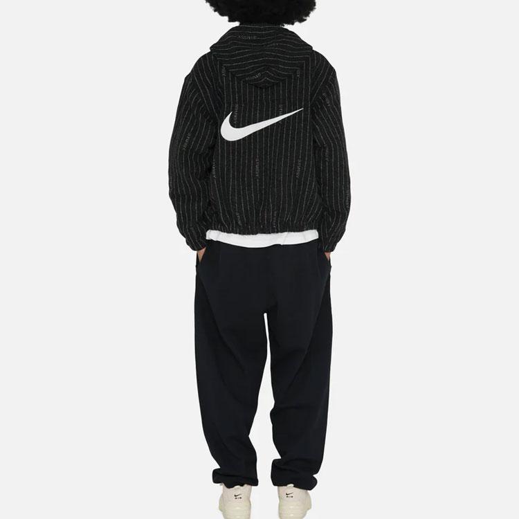 Nike X Stussy Стиранные спортивные штаны Унисекс Черный DO5297-010