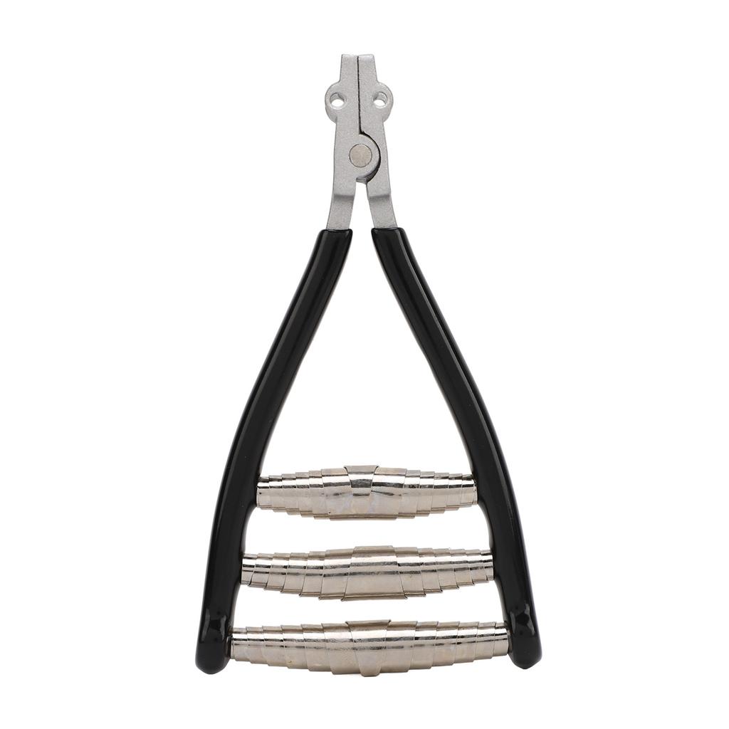 Стартовый зажим для натяжки струн 3 пружины резиновая ручка лучший захват спортивный инструмент для натяжки теннисных струн для бадминтонной ракетки