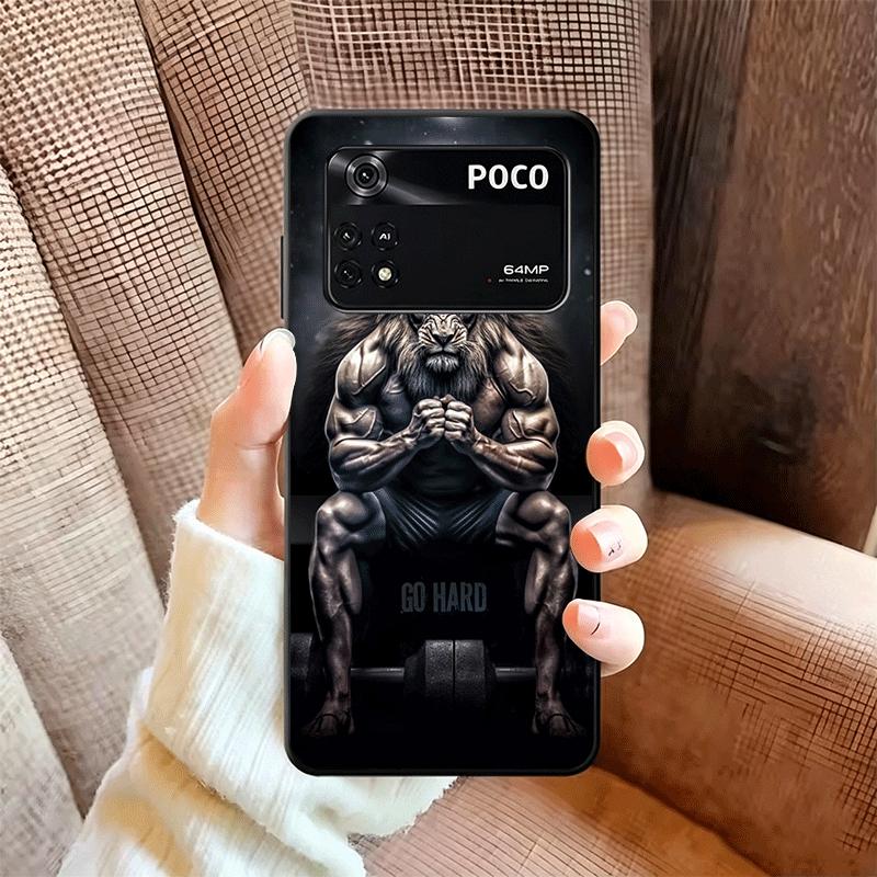 Мягкий чехол для телефона с изображением льва, мужчины, короля для Xiaomi Poco X5 X6 X7 X8 Pro Max X3 F7 F8 Ultra M8 M7 M6 M5 Redmi 15 15C 14C 13C 12C X4 F6