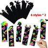 12Pcs Colorful Animal Scratching Paper DIY Dinosaur Scratch Painting Paper Art Magic Paper  Kids Drawing Toy