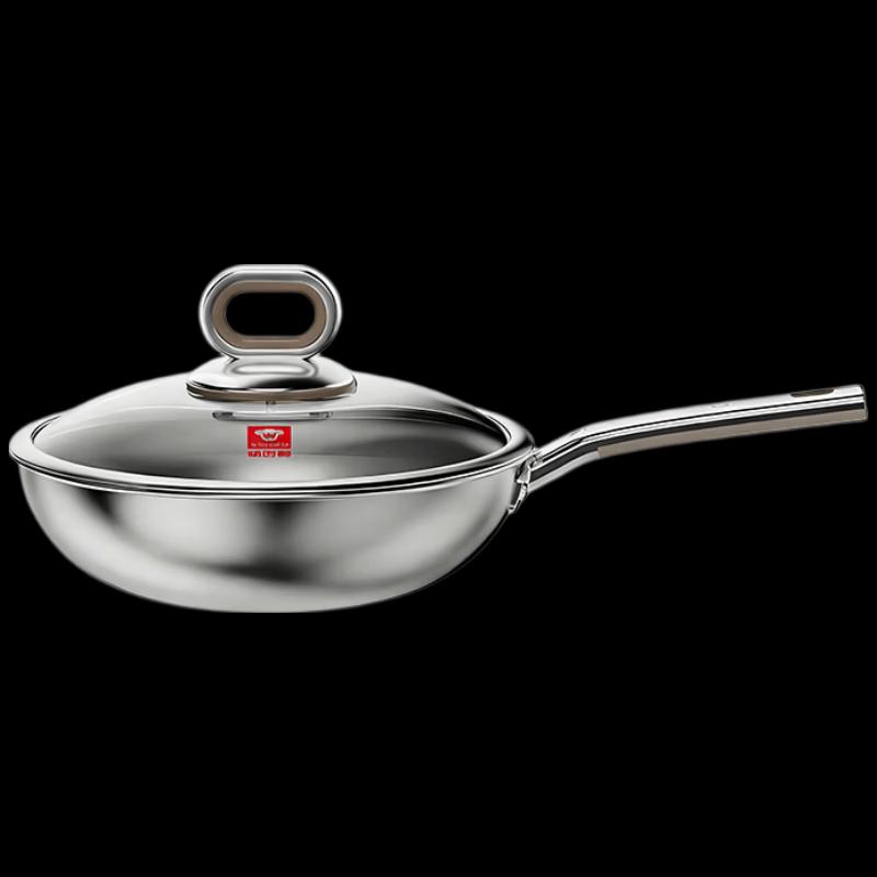 KOBACH Zero-Coating Titanium Non-Stick Wok 32cm