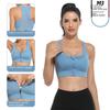 Zipper Shockproof Sports Bra: Stylish, Supportive Yoga Underwear for Women with Large Busts
