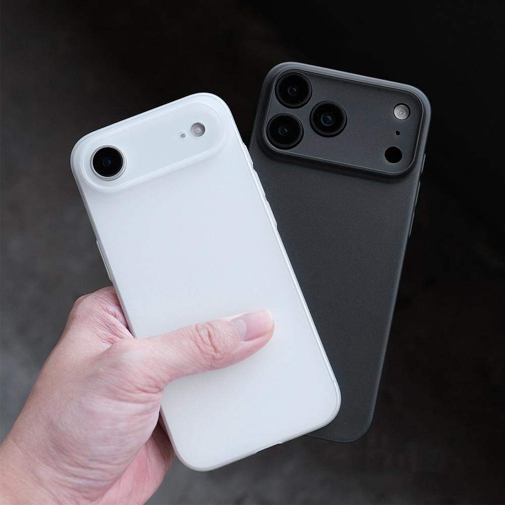 0.3мм Ультратонкий Полупрозрачный Матовый Чехол Для iPhone Air 17 16 Pro Max Plus 16E Черный Тонкий PP Жесткий Чехол Для iPhone17ProMax 16Pro