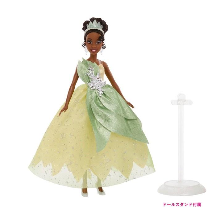 Кукла Mattel Disney Princess Тиана Платиновая - HLX61 (зеленый)