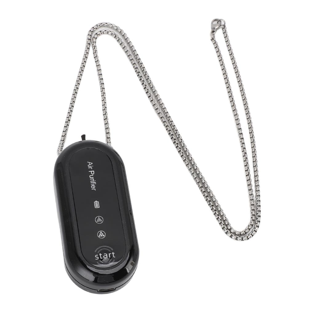 Rechargeable Personal Air Purifier Necklace Wearable Portable Negative Ion Air Purifier for Outdoor
