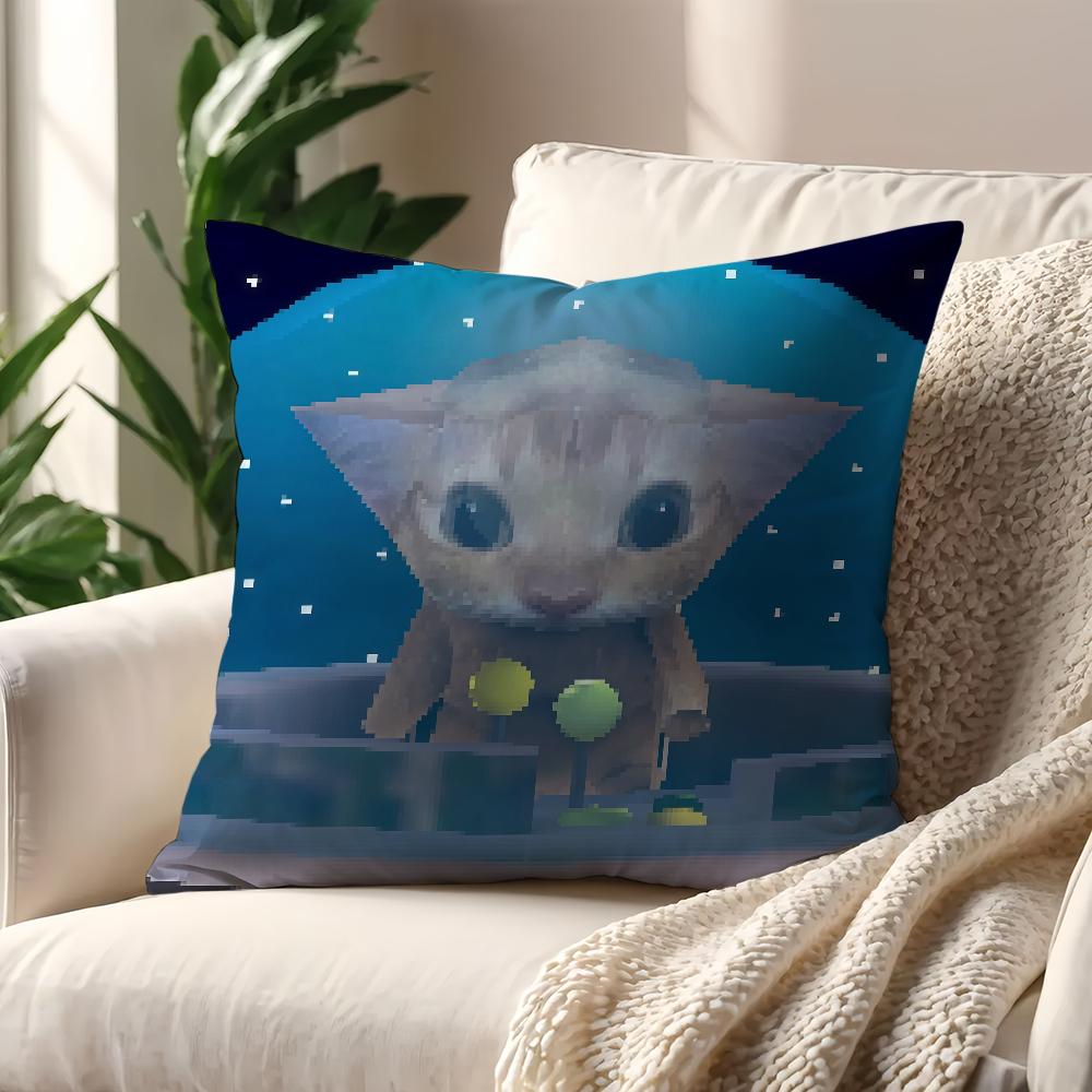 Airdays Кошка Мем Милый наволочка Декор Комната Магазин Автомобиль Лучший Домашний Офис Кофейная Подушка Диван Печать Нордическая Простота Хит