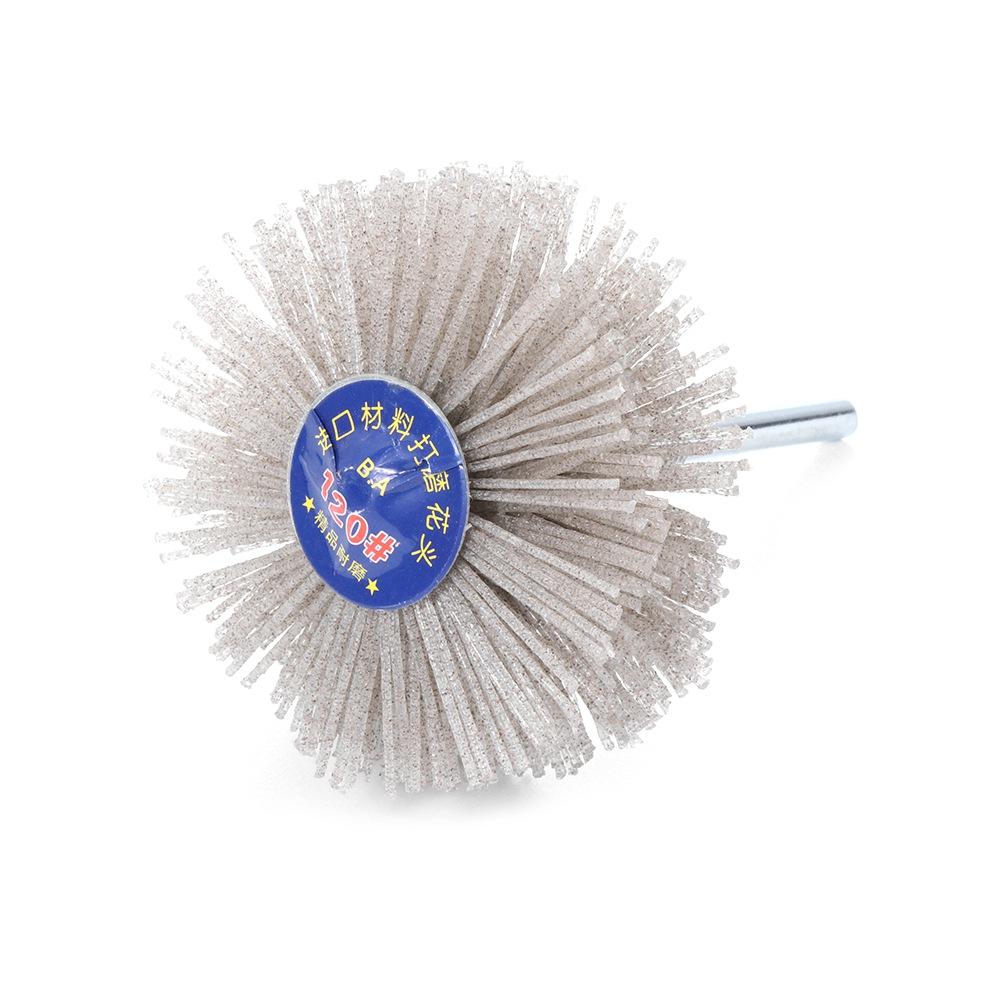 Деревообработка Сверло Шлифовка Полировка Нейлоновая Щетка Колесо Головка-цветок Зачистка Гравер Абразивная Проволока Шлифовка