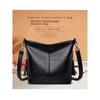 New Women's One Shoulder Messenger Bag Soft Leather Small Square Bag