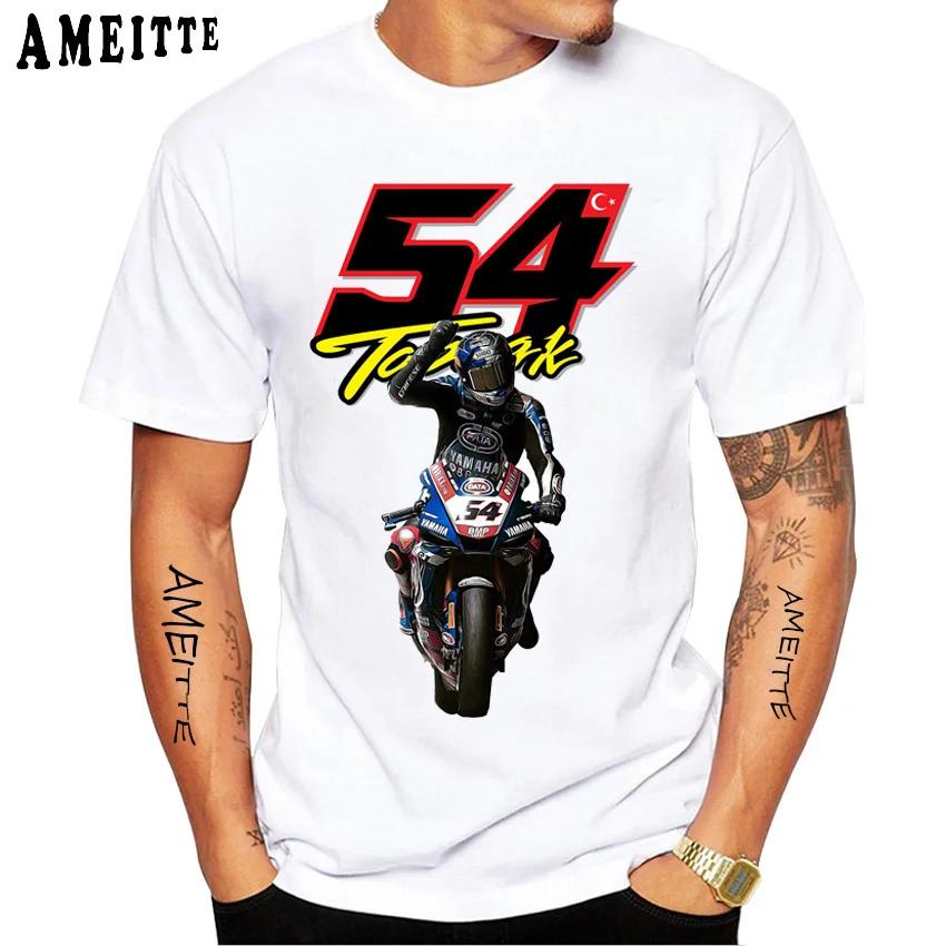 Топрак Разгатлиоглу 54 Номер 1 2023 Футболка Новая Летняя Мужская Футболка с Коротким Рукавом Хип-Хоп Повседневная Рубашка Харадзюку Хип-Хоп Спорт Белые Футболки