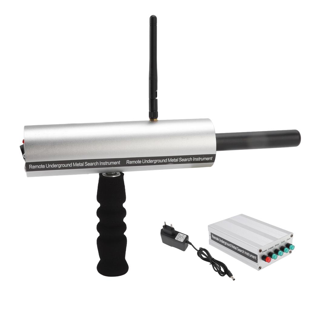 Подземный металлоискатель алюминиевый глубина 15 м серебро 1 антенна 1000 м дальность металлоискатель для