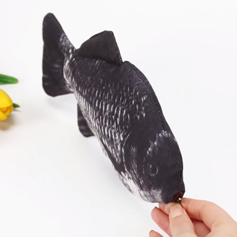 1 шт., пенал с рыбой, чехол для ручки, школьный подарок, забавная сумка для авторучки, школьные принадлежности