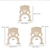 Wood Cello Bridge Musical Accessories Ergonomic Cello Bridge for 1/2 3/4 4/4 Instruments Superior Tone Projection Design
