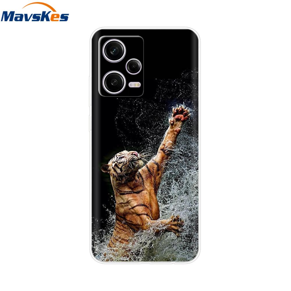 Чехол для Xiaomi Redmi Note 12 Pro 5G Прозрачная мягкая задняя крышка из ТПУ для Redmi Note 12 Pro Plus Note12 5G 4G Чехлы Cover Fundas