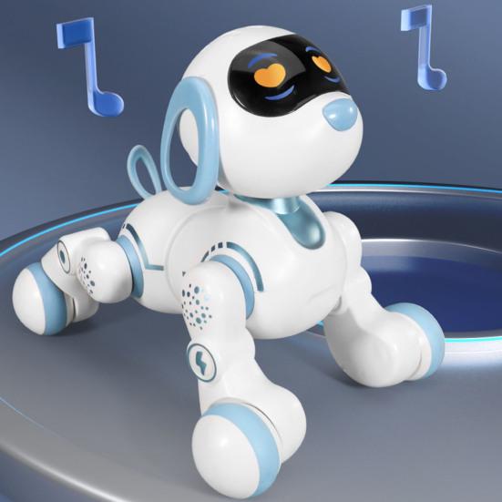 Пульт дистанционного управления робот собака игрушка программирование сенсорный интерактивный электрический умный кот 2.4GHz