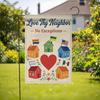 Love Thy Neighbor Garden Ag - Inclusive Progress Pride Welcome Yard Banner IIX WZZ