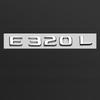 ABS Car Trunk Letters Logo Badge Emblem Decals Sticker For Mercedes Benz Benz AMG W203 W205 W206 W211 W220 W212 W210 GLC CLA GLK GKMNO1
