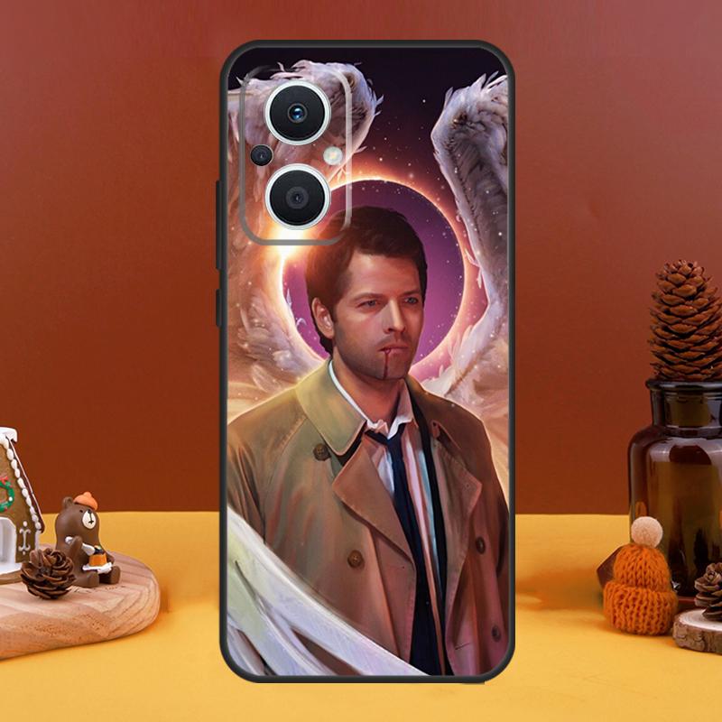 Чехол Supernatural с Ангелом Кастиэлем для OPPO Reno 4Z 5Z 8T 10 Pro 11 F 4 6 7 8 5 Lite OPPO Find X6 X5 Pro X2 X3 Lite