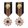 Vintage Unisex Medal Army Badges Star Brooch Pin Jewelry 2x