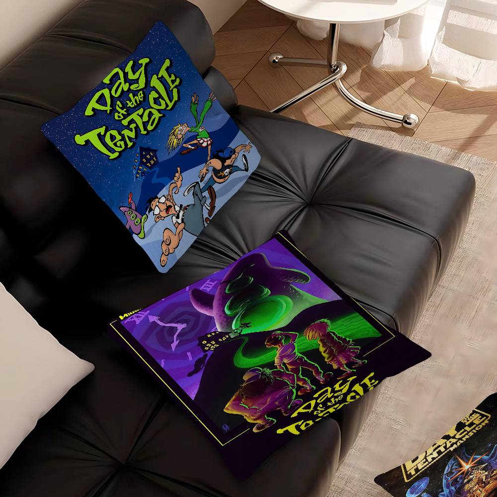 Anime Day of the Tentacle Personalized picture text home decorative pillows Household Gifts 45x45cm