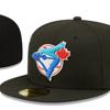 Кепка с вышивкой Toronto Blue Jays для защиты от солнца - Полностью закрытая бейсболка для пар
