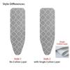 1Pcs With Elastic Edge Ironing Board Cover Stain Resistant Ironing Cover  For Ironing Table