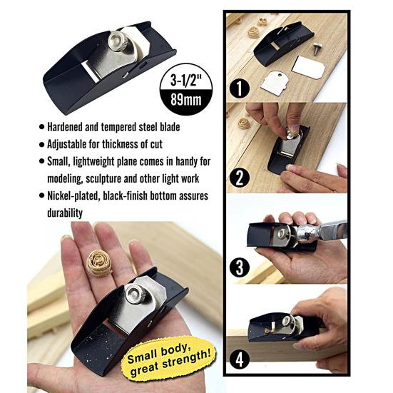Мини-обрезной рубанок с острым лезвием, регулируемый плоский нижний станок для снятия заусенцев, деревообрабатывающий инструмент, сверхмощный маленький строгальный станок по дереву, строгальный блок, строгальный станок, плотник