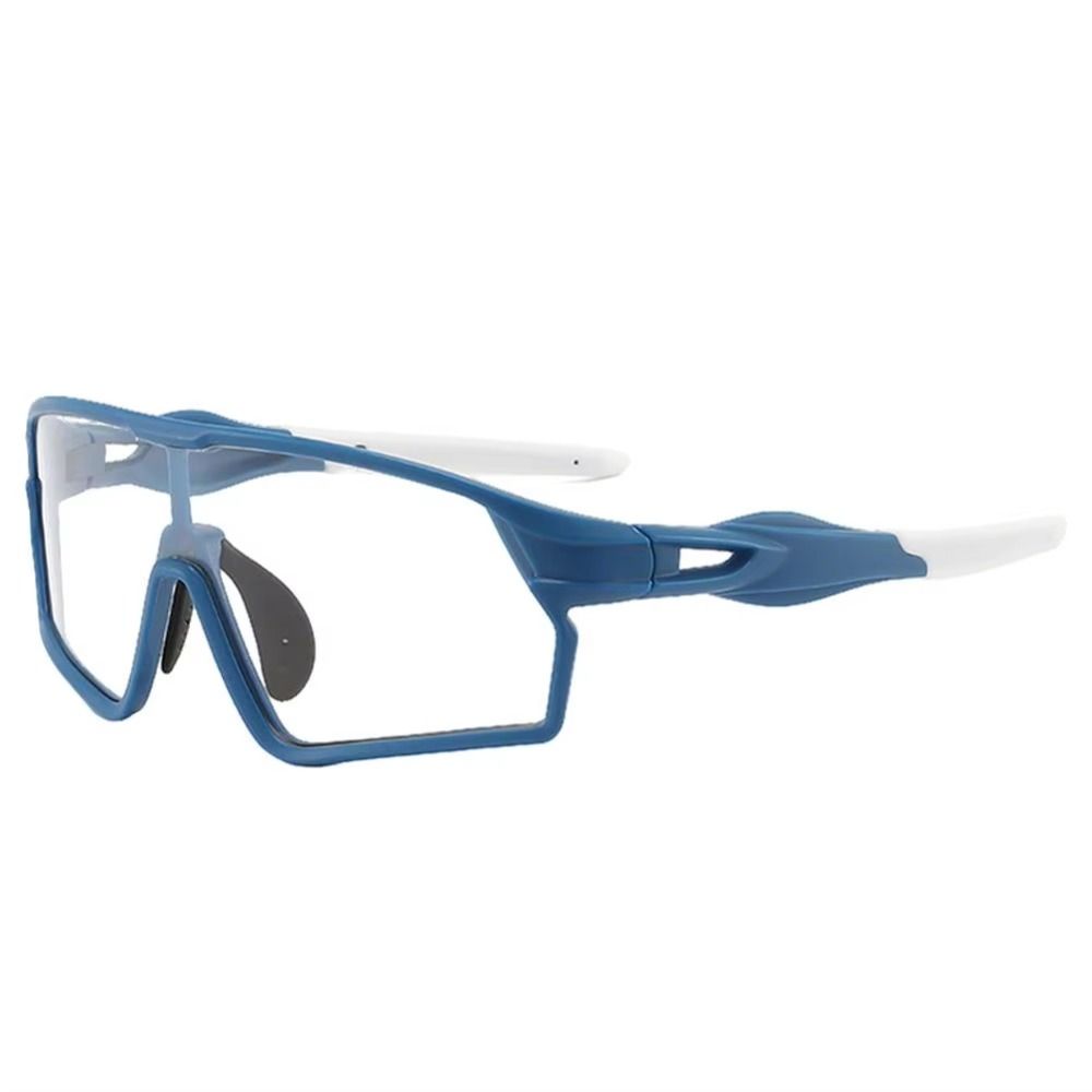 UV400 Photochromic Cycling Glasses Turned Up Sports Sunglasses Photochromic Bike Glasses Summer