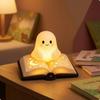 Лампа-призрак с книжным основанием Теплый ночник причудливая для