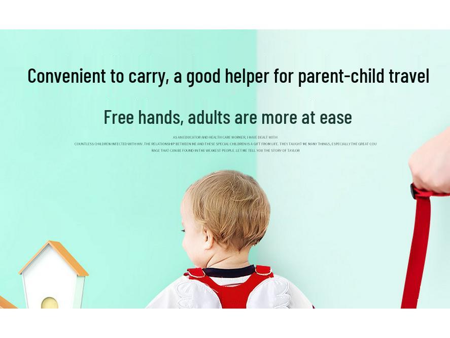 Детский рюкзак против потери с ремнем безопасности и поводком для прогулок