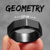 Geometric Cuts Men Rings Stainless Steel Vintage Luxury Simple Punk New In Women Jewelry Fashion Accessories Gift