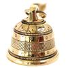 Antique Style Brass Hanging Bell With Chain for Wall Door, Mandir, Temple, Pooja Room