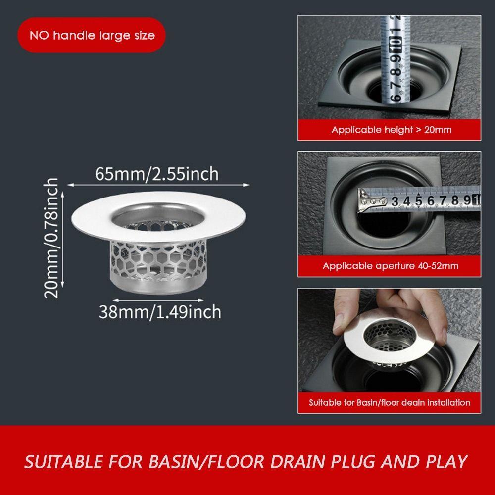 Сетчатый фильтр для слива против засоров с ручкой, полезный сетчатый фильтр для раковины, кухонные и ванные аксессуары