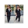 Girls' Velvet Cool Elegant 3 Piece Jacket Set 9068 Mink
