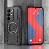 KEYSION Полый корпус с рассеиванием тепла для Realme C85 5G Силикон+ПК Магнитное охлаждение Ударопрочный чехол для телефона для OPPO Realme C85