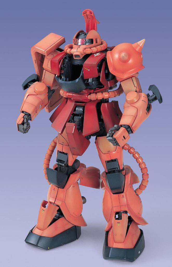 PG Mobile Suit Gundam Zaku 2 Scale Plastic Model MS-06S Char's 1/60 Color-coded
