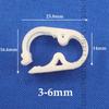 5Pcs 3~18mm Adjustable Water Stop Clamp Plastic Hose Flow Regulator Robert Clamp Switch Damper