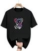 2025 new style fashionable mens and womens roundneck shortsleeved printed Tshirt summer casual Tshirt