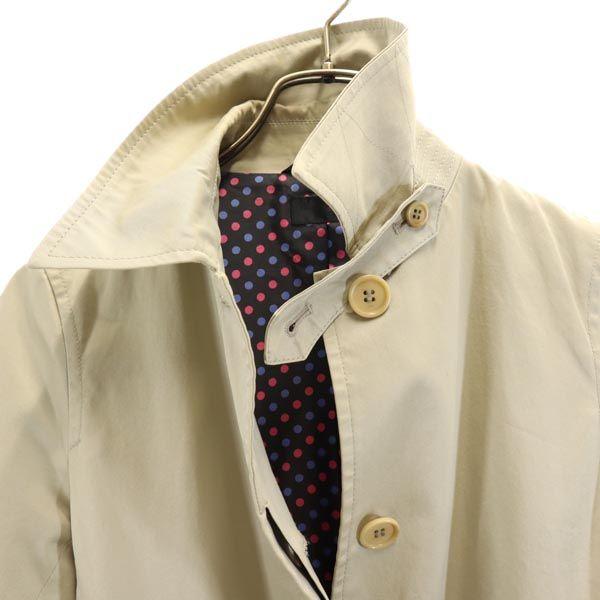 Paul Smith Черное пальто-воротник из нержавеющей стали Сделано в Японии 40 ЧЕРНЫЙ ПОЯС Женское Б/У