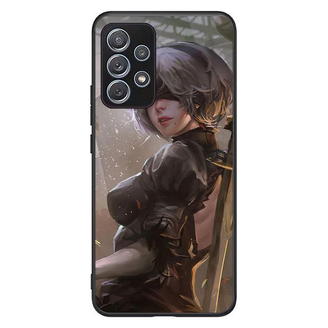 Силиконовый чехол для телефона Genshin Impact с аниме для Samsung Galaxy A03s A10 A20 A21s A31 A40 A41 A42 A50 A51 A52 A70 A71 A72 A32 A82