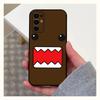 Милый Мультяшный Чехол Для Телефона D-Domo-kun Для Samsung S24,S21,S22,S23,S30,Ultra,S20,Plus,Fe,Lite,Note,10,9,5G Черный Мягкий Чехол