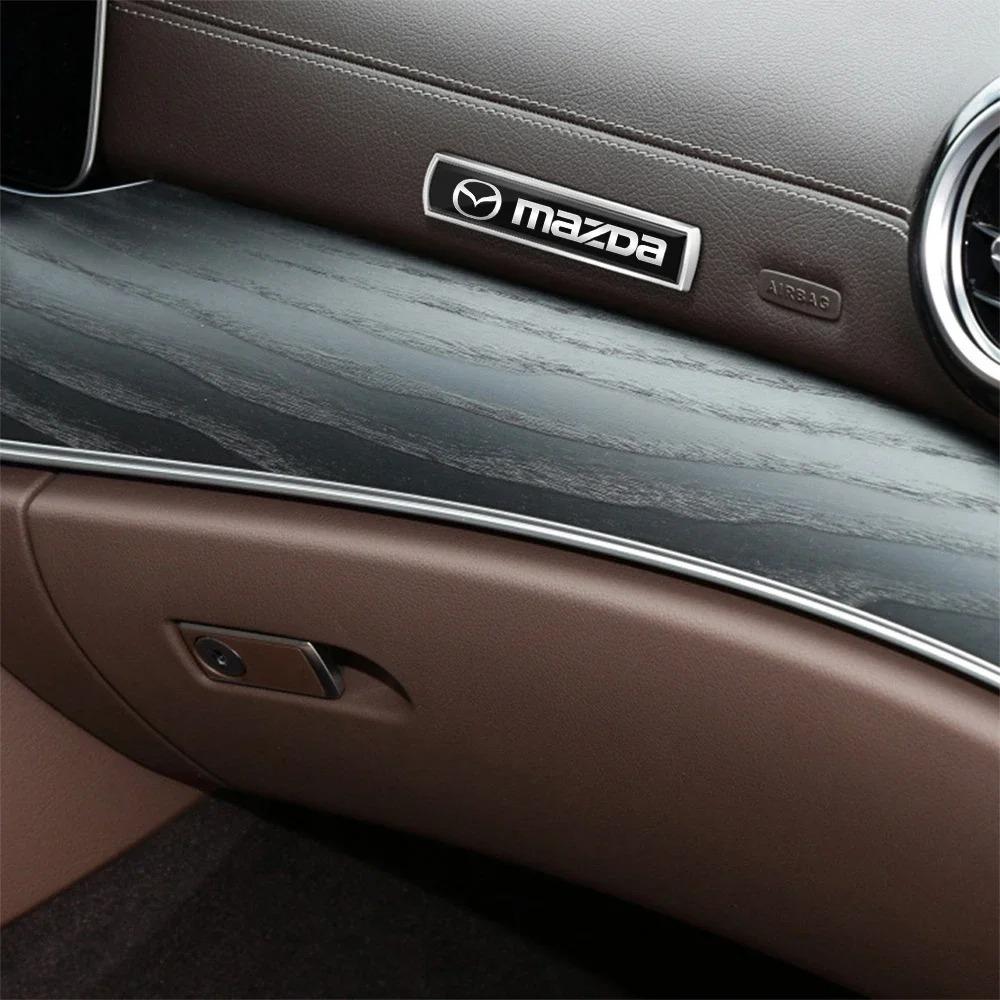 Car Exterior Sport Styling Badge - Universal Modification Logo for Mazda 3 6 CX-5 CX-30 CX-90 CX-60 Atenza Axela MX-5 h6