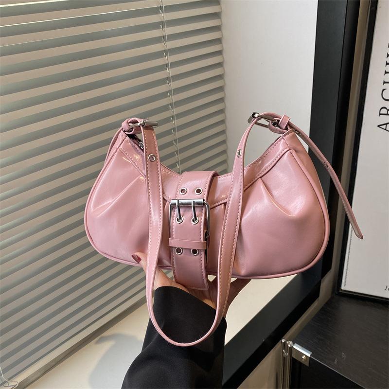 High-value Fashionable Underarm Bag Women's New Simple Casual Underarm Bag Niche Design Women's Bag