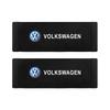 Для VOLKSWAGEN VW 1/2/4 ШТ. Салон автомобиля Ручка на потолке автомобиля Плюшевая защитная накладка Для Volkswagen VW GOLF TOUAREG CADDY PASSAT Автомобиль A