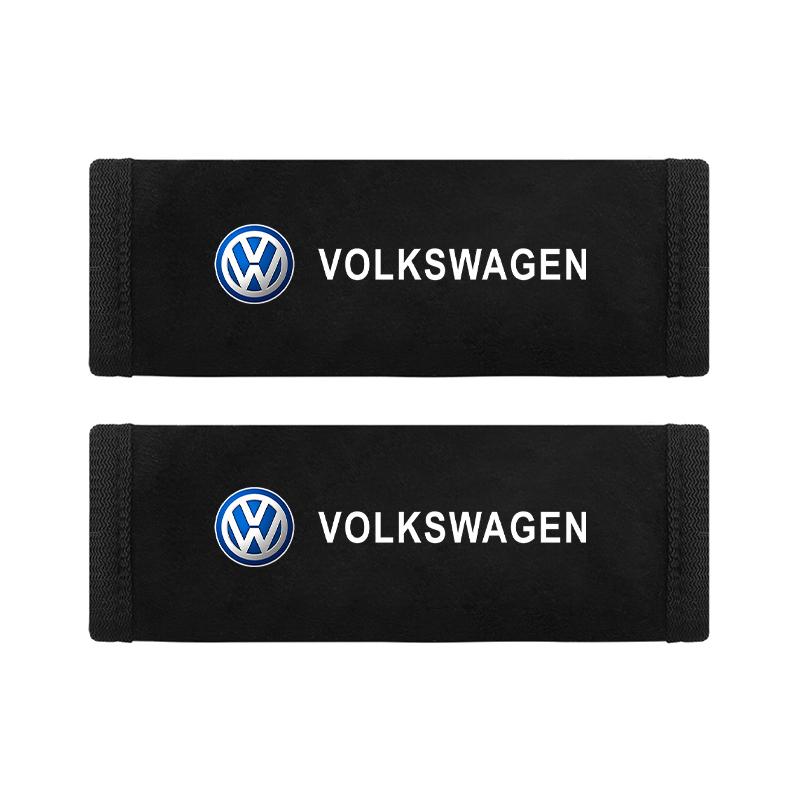Для VOLKSWAGEN VW 1/2/4 ШТ. Салон автомобиля Ручка на потолке автомобиля Плюшевая защитная накладка Для Volkswagen VW GOLF TOUAREG CADDY PASSAT Автомобиль A