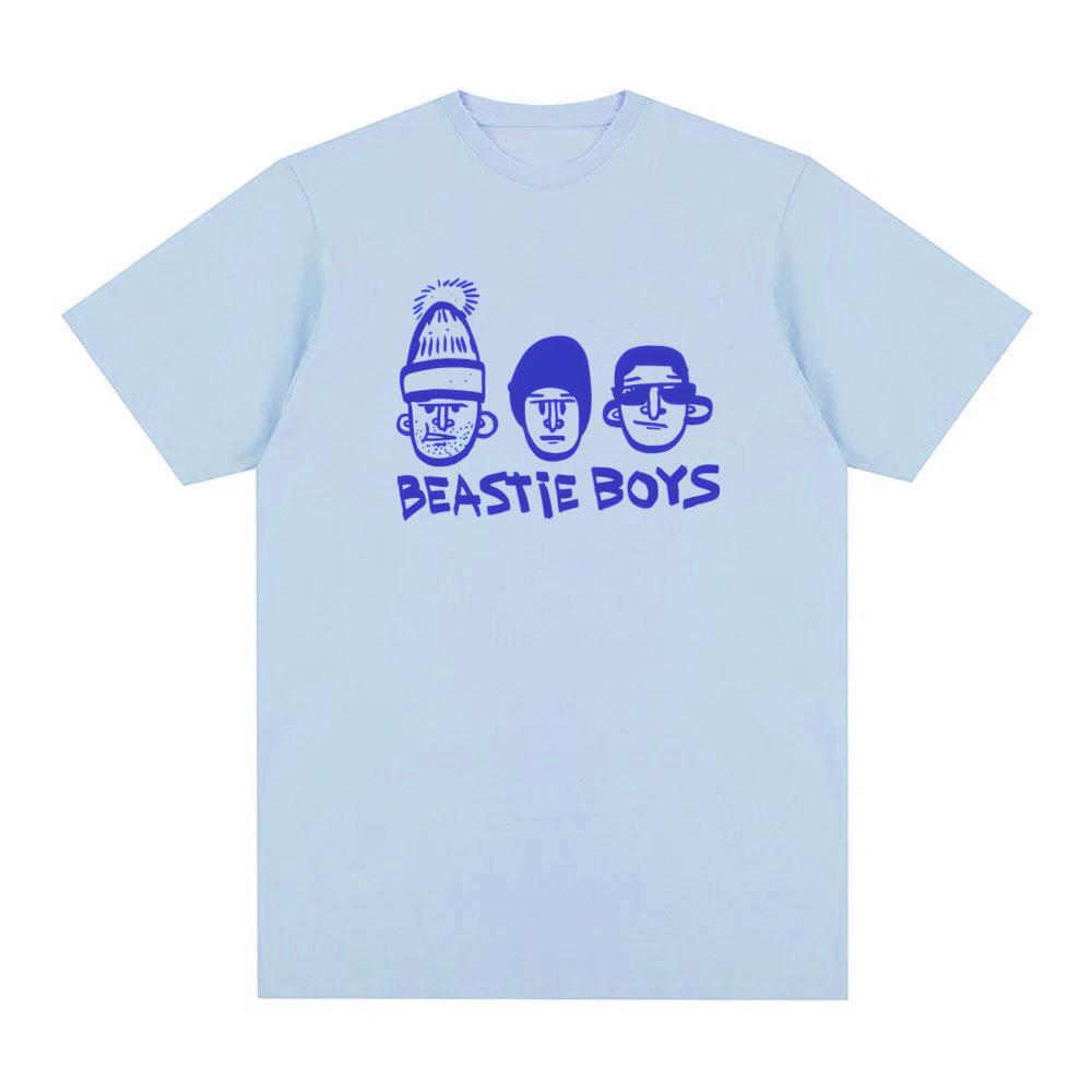 Beastie Boys logo TShirt 2026 Summer Comfortable Harajuku Tee High Quality Graphic Printing TEE 100cotton Casual Round Neck