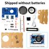 RDA5807 Radio DIY Kit OLED Display FM 87-108MHZ Radio Module Electronic Welding Assembly with Automatic Search/storage Function