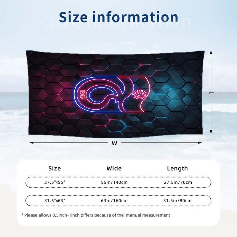 Trabzonspor FC print Quick Dry Beach Towel Microfiber Absorbent Portable Travel Swimming Towel