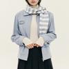 AVAM HOME [EXCLUSIVE] A Logo Stripe Knit Muffler - IVORY